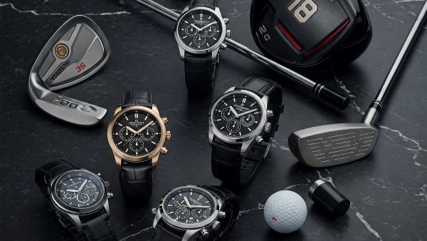 Stylish watches and golf equipment